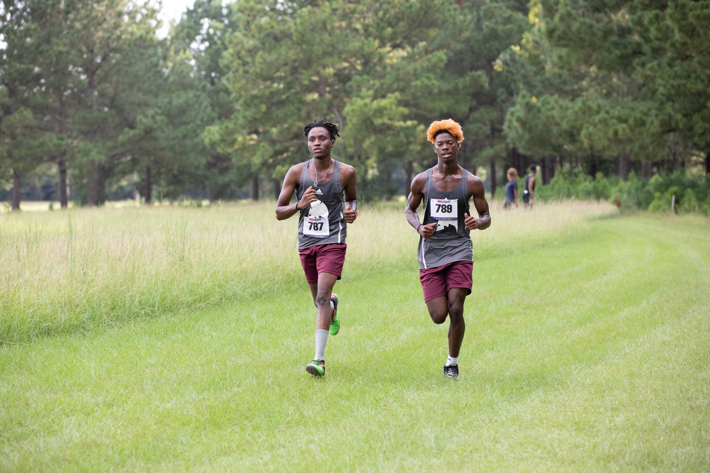 CGTC men's cross country runners